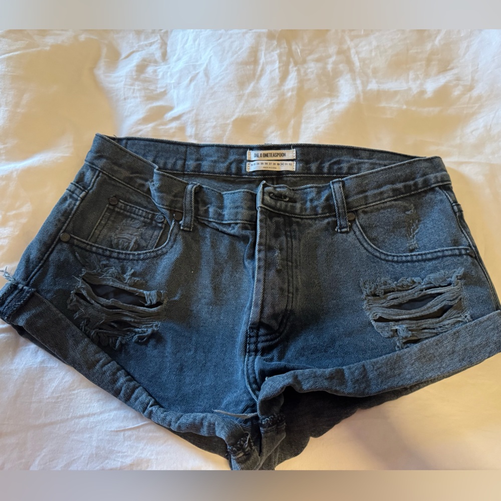 One Teaspoon bandit Jean shorts